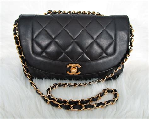 chanel diana bag new|Chanel diana bag excellent condition.